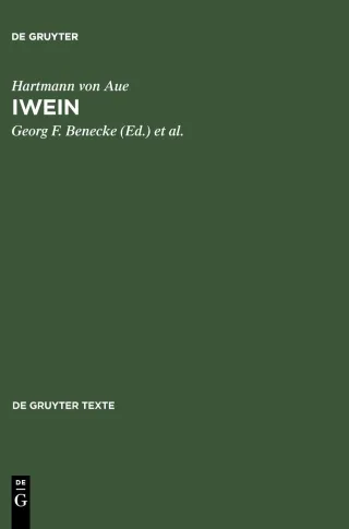 Iwein (de Gruyter Texte)
