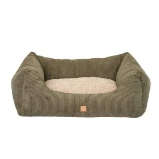 PET & Co. Pet & Co Hundebett Kingston Cord Luxus khaki M