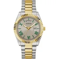Guess Quarzuhr CONNOISSEUR GW0265G15, Armbanduhr, Herrenuhr, Datum, Wochentag, Edelstahlarmband