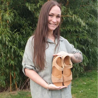 Shoezuu Sandalen Marian cork 40
