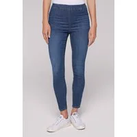 SOCCX Jeansjeggings mit Elastikbund