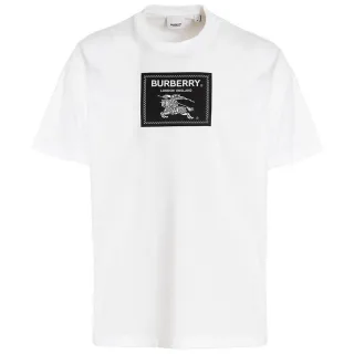 Burberry Box Logo Weißes T-Shirt