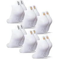 OCCULTO Sneakersocken Damen & Herren Motiv Sneaker Socken 6er Pack (Modell: Luca) (6-Paar)