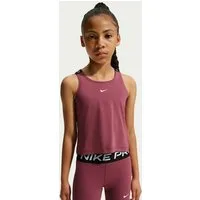 Nike T-Shirt Nike Pro Big Kids' (Girls) Dri-FIT Tank Top für Teens, mit Rundhalsausschnitt, aus Polyester und Elasthan