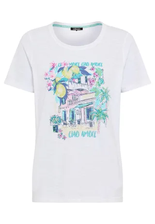 Olsen - T-Shirt Short Sleeves white - Gr. - 44