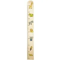 goki Messlatte Holz-Wachstumslatte Wilde Tiere (Set, 1-tlg., 1), Wandbefestigung