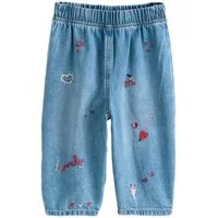 Next Dehnbund-Jeans Galentines Jeans mit Stickerei (1-tlg)