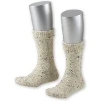 Lusana Trachtensocken Trachtensocken Kinder - MICHL - naturmeliert