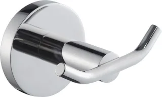KWC Aquarotter Bademantelhaken, FIRMUS, Edelstahl, 75x60x69 mm, AP, hgl, doppelt, 2000106287 2000106287