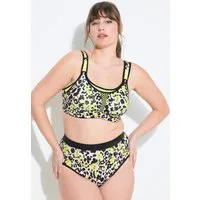 Ulla Popken Sport-BH Sport-BH Leomuster bügellos