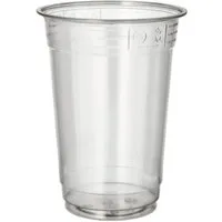 Starpak Becher 50 Trinkbecher "Hurricane", PET 0,4 l Ø 9,5 cm · 12,9 cm glasklar