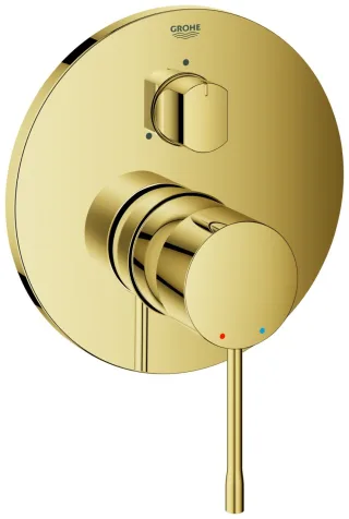 GROHE Unterputzarmatur Essence für 35604 3-Wege Umstellung cool sunrise, 24169GL1 24169GL1