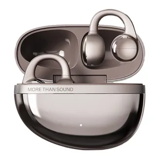 Edifier Auro Clip AI Earbuds TWS bluetooth 6.1 Earphone 12mm Large PU+LCP Composite Diaphragm Deep Bass 35H Playback 0.0