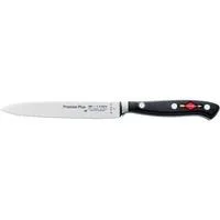Premier Plus Allzweckmesser Wellenschliff, 13cm schwarz/silber