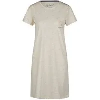 By Louise Nachthemd Dreamy Nights (Set, 1-tlg., 1-teilig) Damen Sleepshirt ca.90cm lang Kurzarm Baumwolle