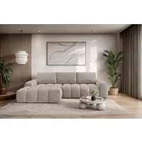 OTTO home Ecksofa AZITA L-Form, 270 cm - OTTO. Verlässliche Qualität., wahlweise als Schlafsofa m. Bettkasten, Bubble-Optik