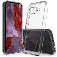 Wigento Handyhülle Für Google Pixel 10a Acryl Hybrid TPU Hülle Kratzschutz Transparent, Kratzschutz