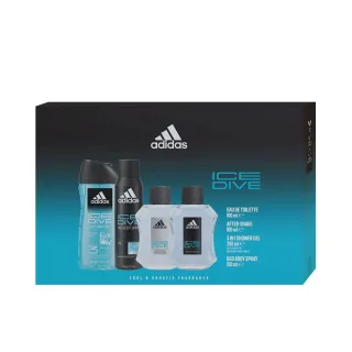 Adidas Ice Dive Case 4-tlg. 4 pz