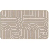Douceur d'intérieur Teppich Gewebter Teppich mit Muster, 45 x 75 cm, MODUL