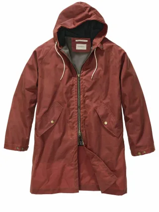 Peregrine Herren Wax-Cagoule Woodchester Rot 100 % Baumwolle (gewachst)
