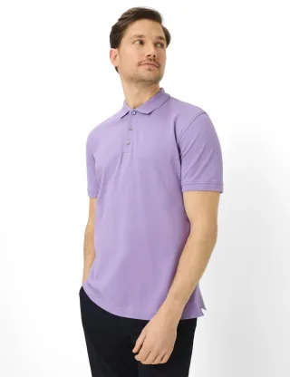 Brax Herren Polo Style PETE violet, helles lila, Gr. 5XL