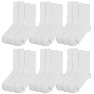 18 Paar Skechers Herren Sportsocken Crew Socken SK41007