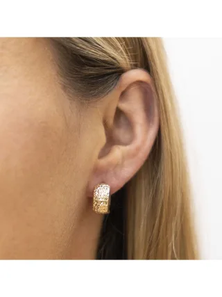 Fascination by Ellen K. Ohrringe Gold 375 diamantiert