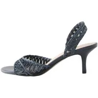 Next Zehenfreie Raffia-Sandaletten mit Absatz Sandalette (1-tlg)