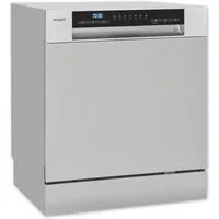 exquisit Tischgeschirrspüler GSP5508-030D, 8 l, 8 Maßgedecke, 8 Maßgedecke, 8 Liter, Auto-Door-Open, Startzeitvorwahl, Kompakt