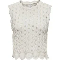 ONLY Shirttop ONLLuna (1-tlg) Lochmuster