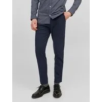 Jack & Jones Chinohose JPSTMARCO – Chinohose mit mittlerer Taille, Slim Fit, bequem unifarben, modisch, slim fit, Web