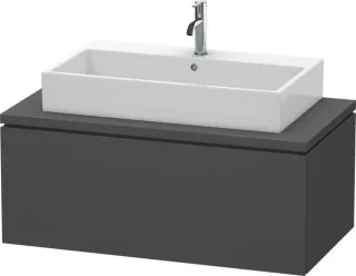 Duravit L-Cube Konsolenwaschtischunterbau wandhängend Graphit Matt 1020x547x400 mm - LC581404949 LC581404949