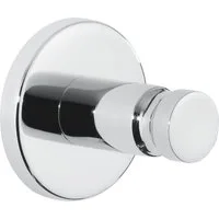 tesa Handtuchhaken 1x tesa EXXCELLENT Handtuchhaken, Wandmontage, Gäste-WC, Badezimmer, (Komplett-Set, 2-St., inkl. Klebelösung), chrom 3,7 cm : 3,7 cm : 3,7 cm