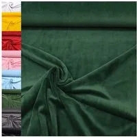 MAGAM-Stoffe Stoff "Stella", Nicki super weich uni einfarbig ÖKO-TEX Meterware ab 50cm