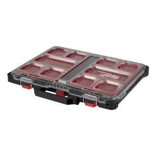 Milwaukee PACKOUT Organiser Slim inkl. 2+8 Sortierboxen - 4932471064