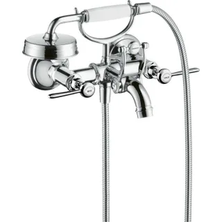 hansgrohe Axor Montreux Wannenarmatur 16551000 chrom, Aufputz, Hebelgriff