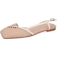 Melvin & Hamilton Elyssa 4 Leder-Geflochtene Schuhe für Damen Ballerina Flache Absätze, Echtes Leder, Von Hand geflochten