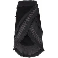 Guru-Shop Minirock Goa Wickelrock, Tribal Lagenlook Rock, Boho.. alternative Bekleidung