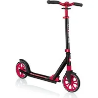 Globber Tretroller NL 205 Scooter - Für Kinder, Teens & Erwachsene, ABEC 7, Federung, Frontfederung PU-Rollen 205 mm Alu-Deck, Antirutsch