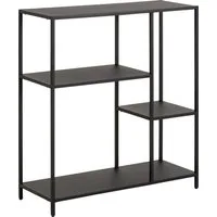 ACTONA GROUP Bücherregal New York, Regal, Metallgestell in gradliniger Optik, Höhe 86 cm, Assymetrisch