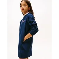 Tommy Hilfiger Sweatkleid TOMMY PUFF FLOWER HWK DRESS LS Regular fit, für Kinder bis 16 Jahre