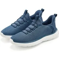 John Devin Halbschuhe, Freizeitschuhe, Turnschuh, Slip-On-Sneaker Sneaker mit elastischen Bändern für schnelles Reinschlüpfen, Unisex VEGAN