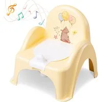Babykajo Töpfchen mit Musik, (2-tlg), Kinder Töpfchen mit Anti-Rutsch Beschichtung und herausnehmbarem Topf