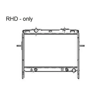 NRF Motork?hler gel?tet Kia Sorento 1 JC 2,5 Crdi 4WD 53369