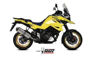 Sport Auspuff MIVV Speed Edge Edelstahl Suzuki DL V-Strom 1050 /XT Bj.2020-2022 Typ:EF EURO-5 / ABE