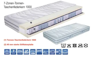 Nubo Natur Lyocell Matratze