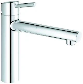 GROHE EH-SPT-Batterie Concetto 31214 Niederdruck ausziehbarer Mousseur chrom 31214001