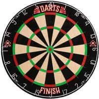 HOME DELUXE Dartscheibe FINISH 45,1 x 45,1 x 4 cm, Dartboard inkl. Dartpfeilen