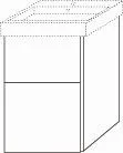 Sanipa Waschtischunterbau mit Auszügen 3way BP4951B