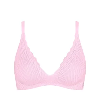 sloggi - sloggi ZERO Feel Bliss THE UP P Bra floral pink - Gr. - S